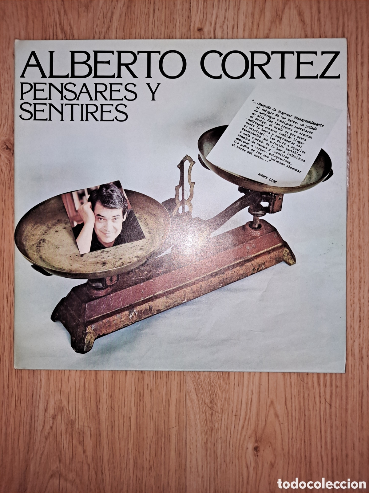 Discos de vinilo: Vinilo LP Alberto Cortez - Pensares y Sentires