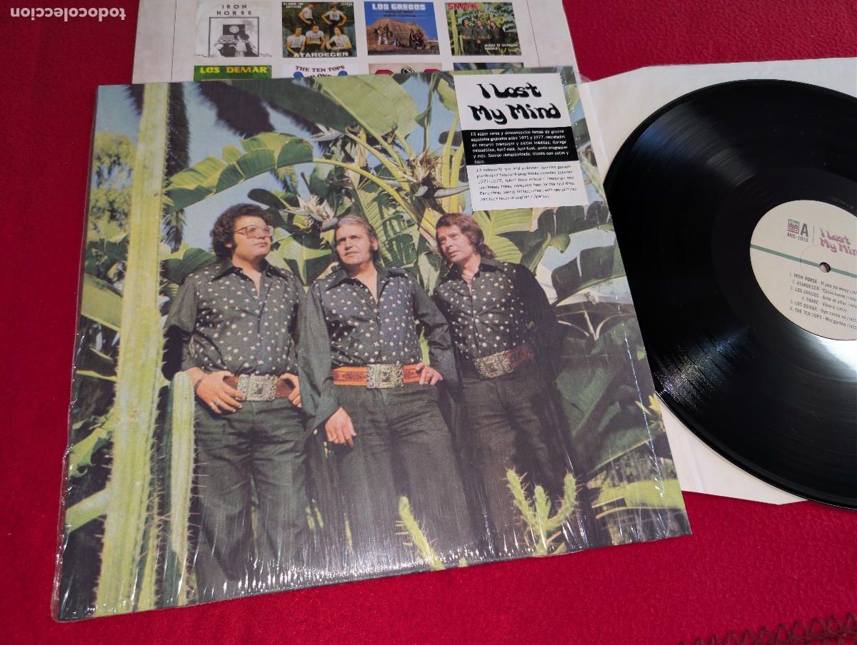 Discos de vinilo: I LOST MY MIND spanish RARE psych rock prog 1971/1977 LP 2012 SPAIN Grecos+Vibracion+Snake+++