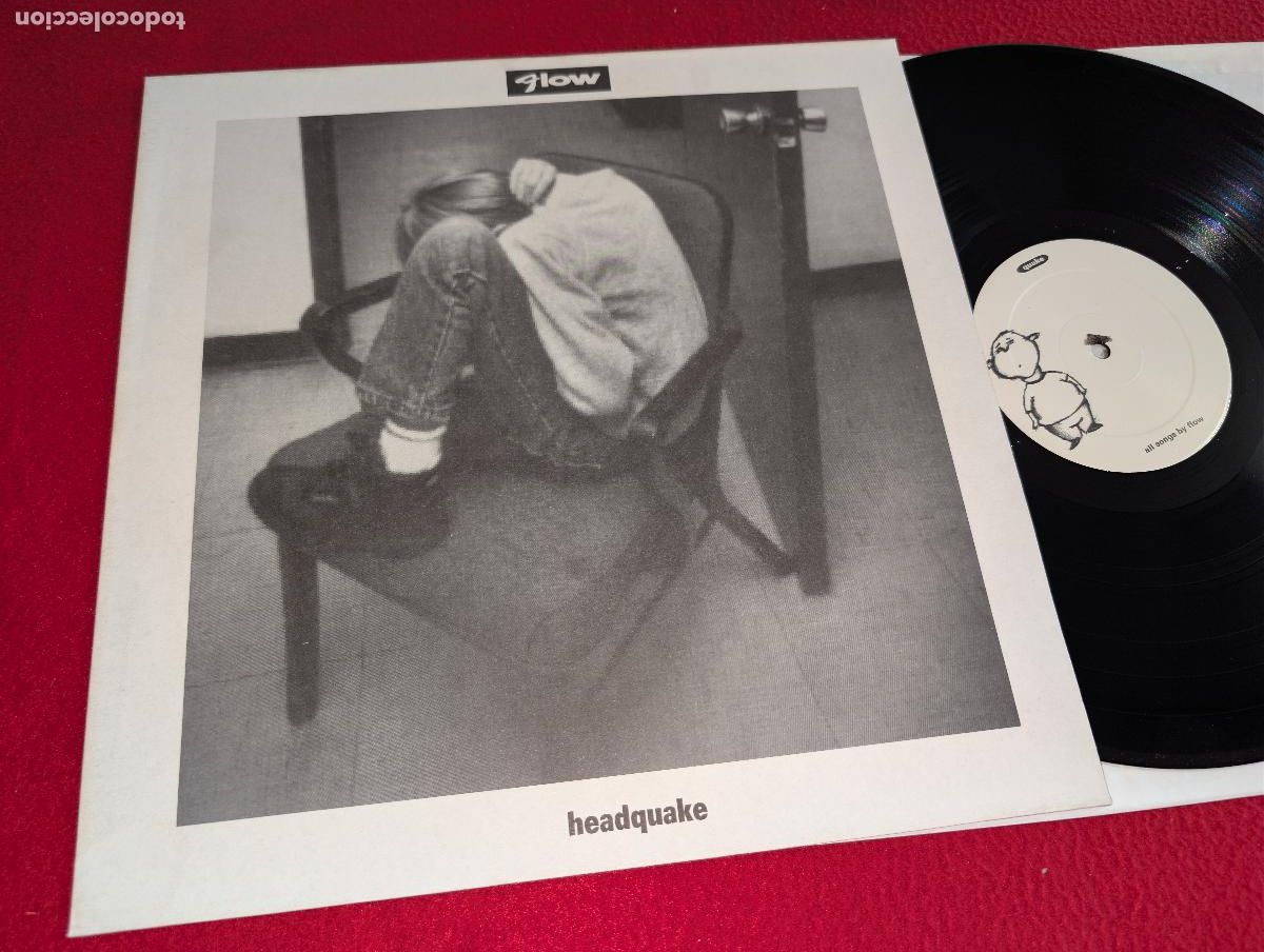 Discos de vinilo: FLOW Headquake LP 1995 Elefant INDIE ROCK espa&ntilde;a FERNANDO VACAS