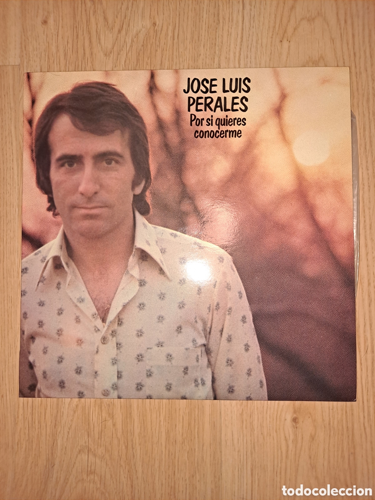 Discos de vinilo: Vinilo LP Jos&eacute; Luis Perales - Por si quieres conocerme