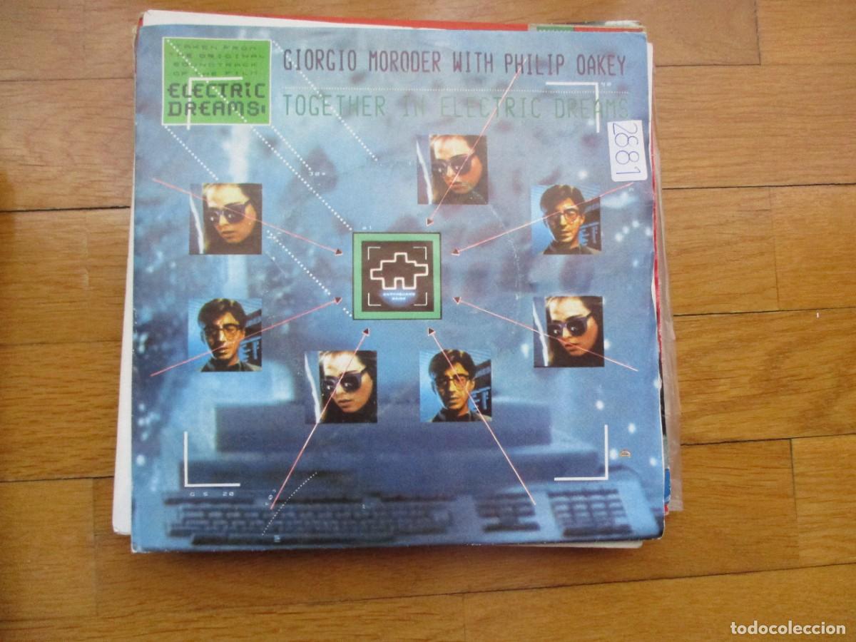 Discos de vinilo: GIORGIO MORODER AND PHILLIP OKEY - TOGUETER AND ELECTRIC DREAMS