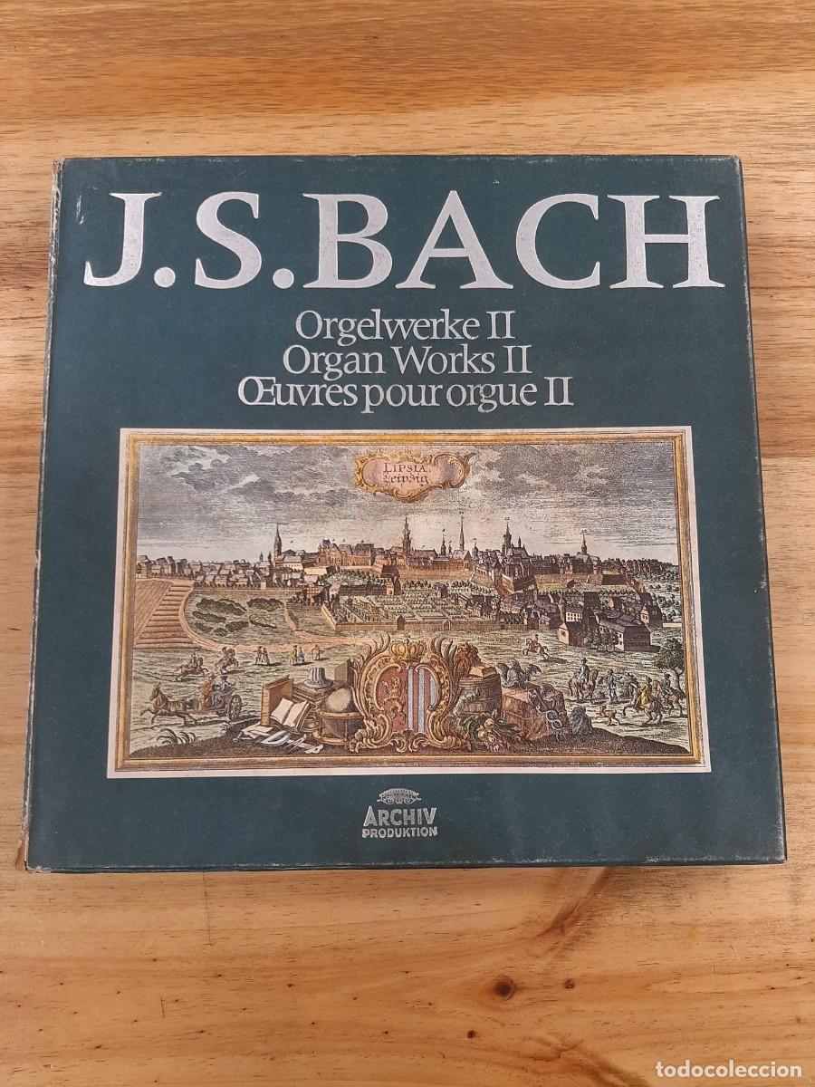 Discos de vinilo: J. S. Bach. Obras para &oacute;rgano II Archiv Produktion