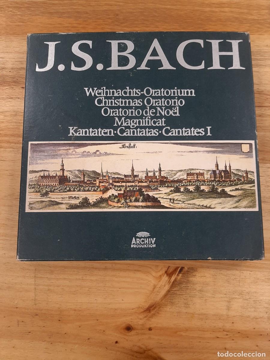 Discos de vinilo: Johann Sebastian Bach - Oratorio de Navidad (Weihnachts-Oratorium, BWV 248) Archiv Produktion
