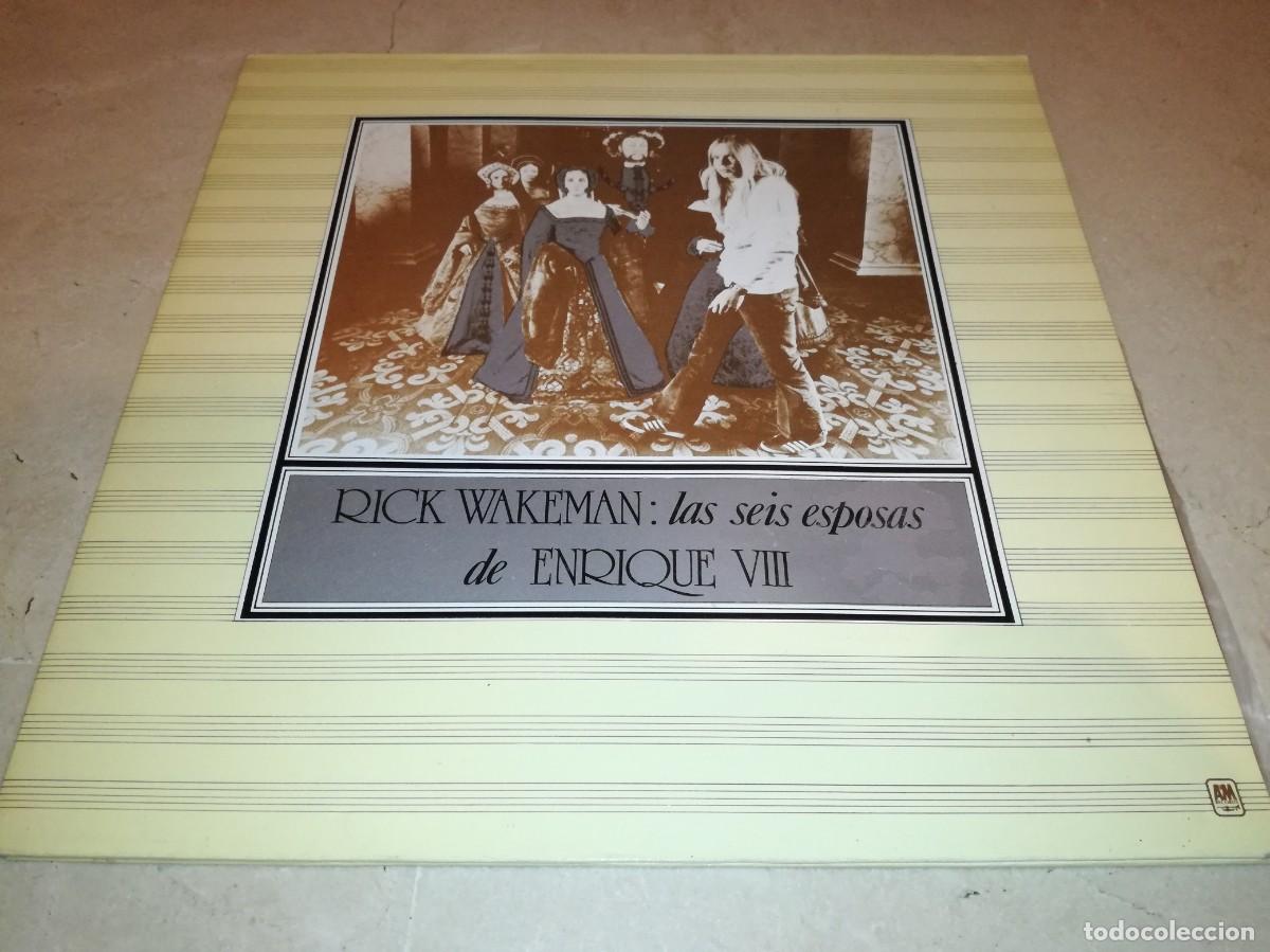 Discos de vinilo: RICK WAKEMAN-LAS SEIS ESPOSAS DE ENRIQUE VIII-GATEFOLD-EDICI&Oacute;N ESPA&Ntilde;OLA-EN EXCELENTE ESTADO