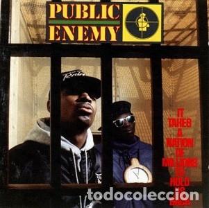 Discos de vinilo: PUBLIC ENEMY IT TAKES A NATION OF MILLIONS TO HOLD US BACK LP VINILO NUEVO