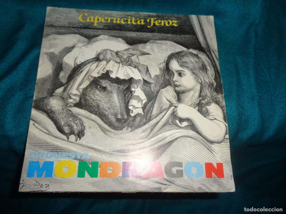 Discos de vinilo: ORQUESTA MONDRAGON. CAPERUCITA FEROZ / BUBBLE BUBBLE. EMI, 1980(#)