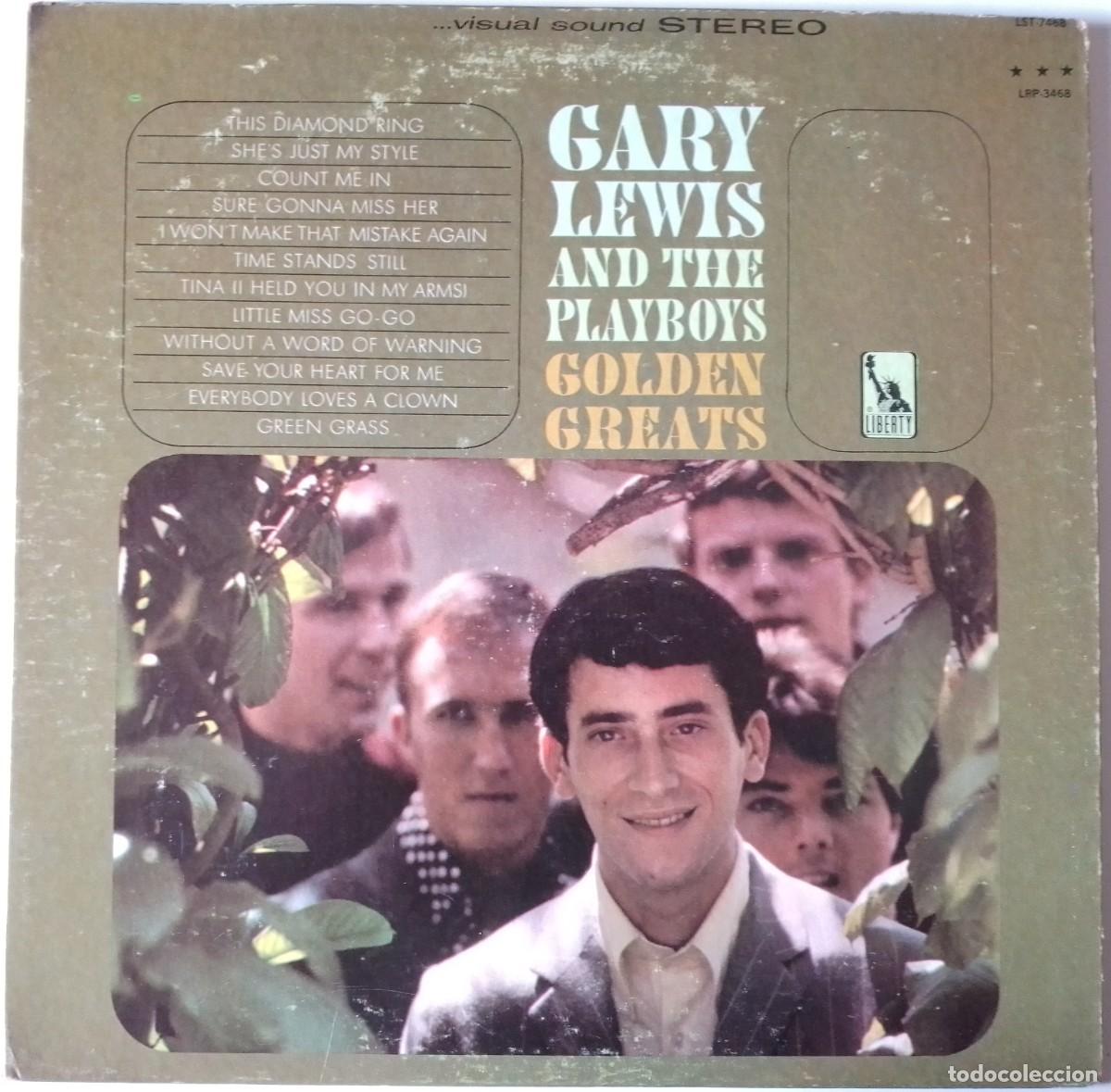 Discos de vinilo: Gary Lewis & The Playboys...Golden Greats. ( Liberty ? ) Usa. Soft Rock, Pop Rock.
