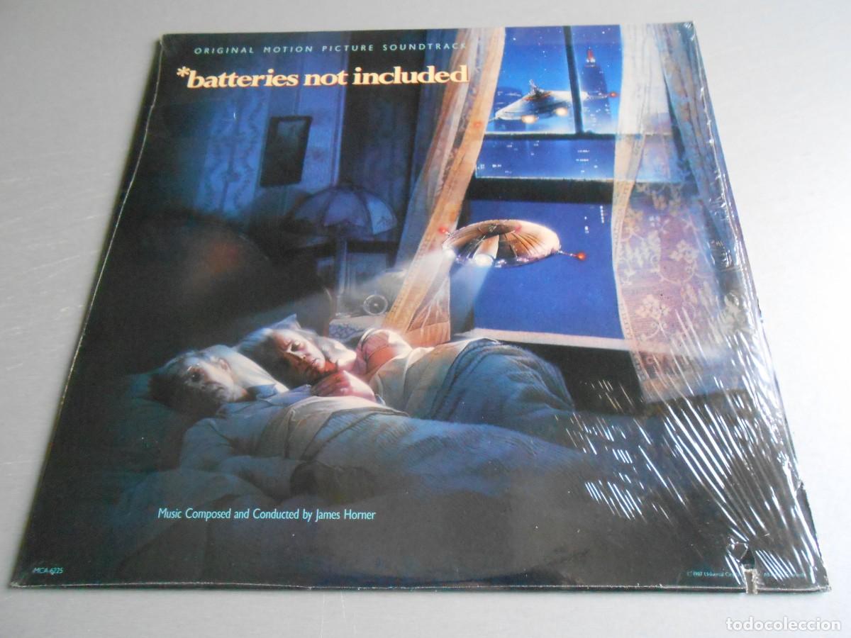 Discos de vinilo: BATTERIES NOT INCLUDED - Original Motion -, LP, MAIN TITLE + 7, A&Ntilde;O 1980, MCA RECORDS, MCA-6225 USA