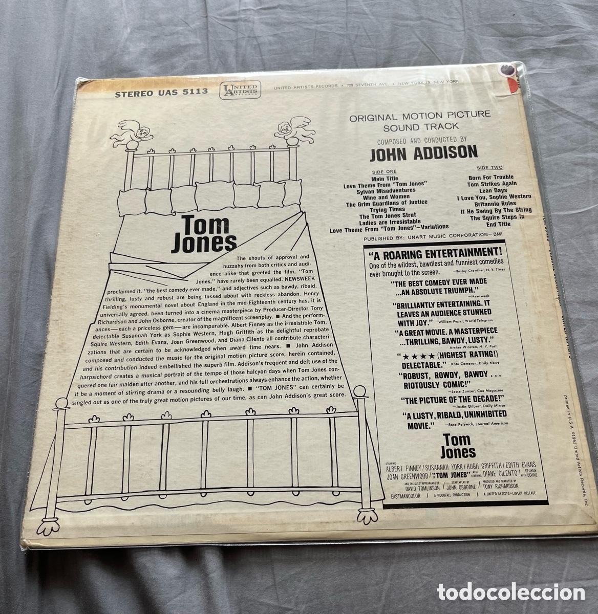 Discos de vinilo: Tom Jones. John Addison - Foto 2