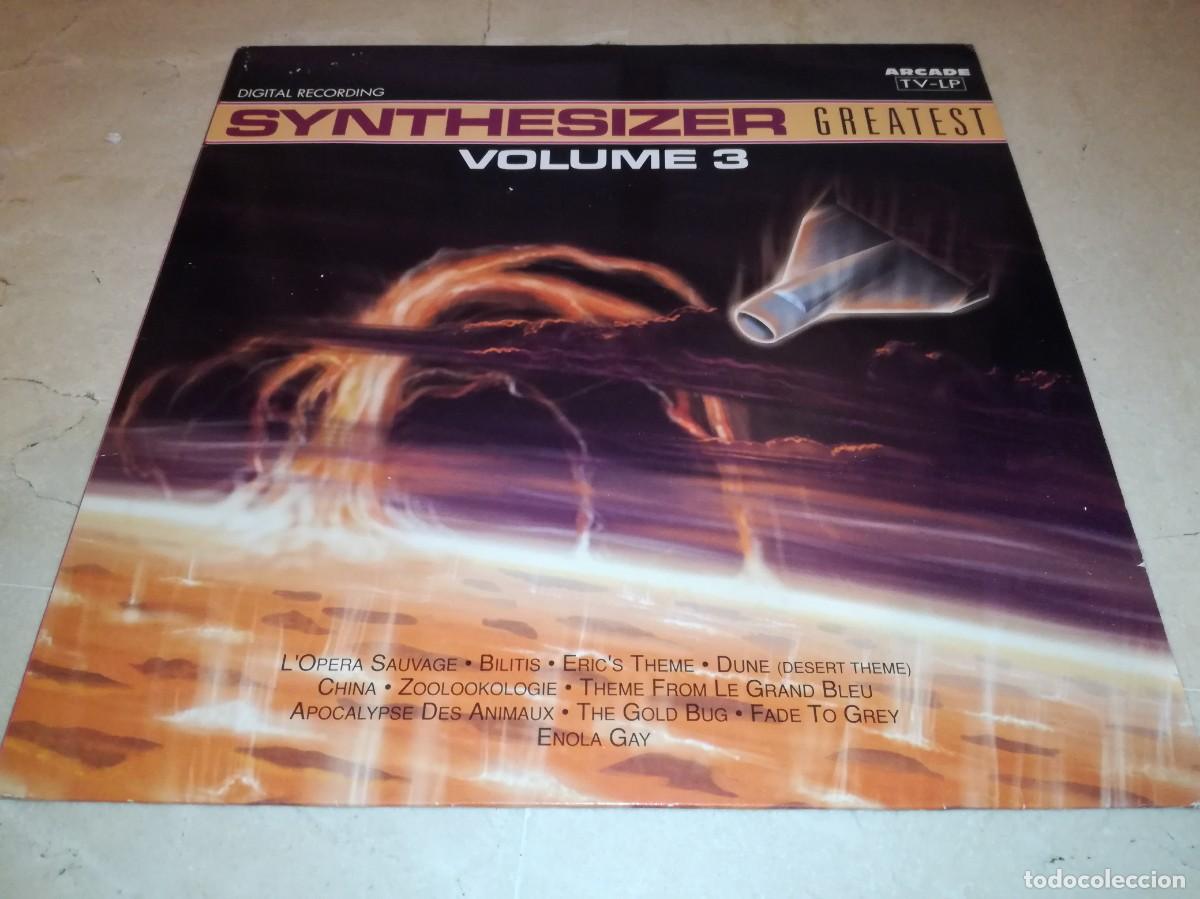 Discos de vinilo: SYNTHESIZER GREATEST-VOL. 3-ORIGINAL 1989