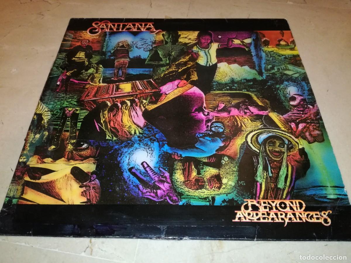 Discos de vinilo: SANTANA-BEYOND APPEARANCES-ORIGINAL ESPA&Ntilde;OL 1985