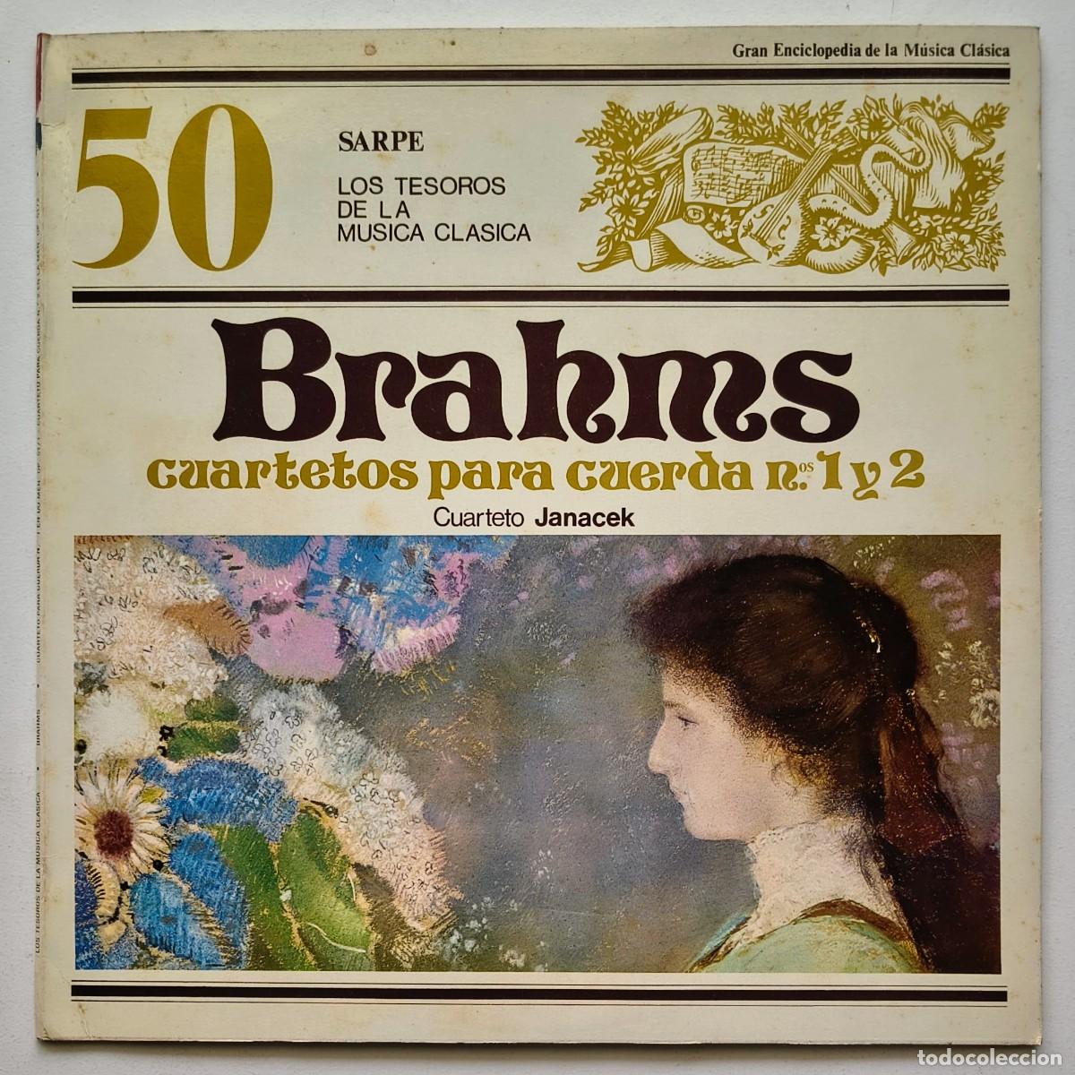 Discos de vinilo: Brahms - Los Tesoros de la musica clasica - 50