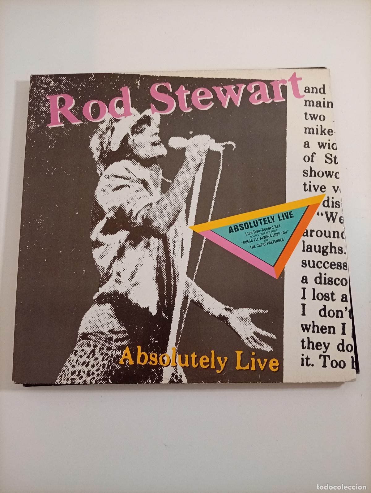 Discos de vinilo: Rod Stewart &lrm;&ndash; Absolutely Live 2xLP - Foto 1