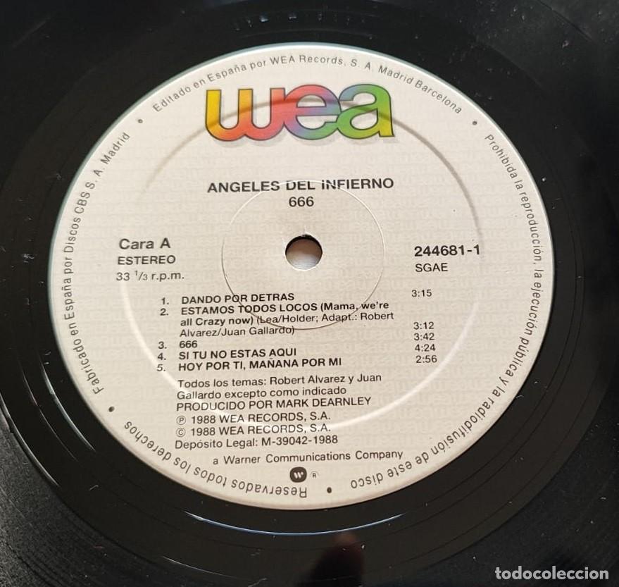 Discos de vinilo: Angeles Del Infierno &ndash; 666 - LP - Foto 5
