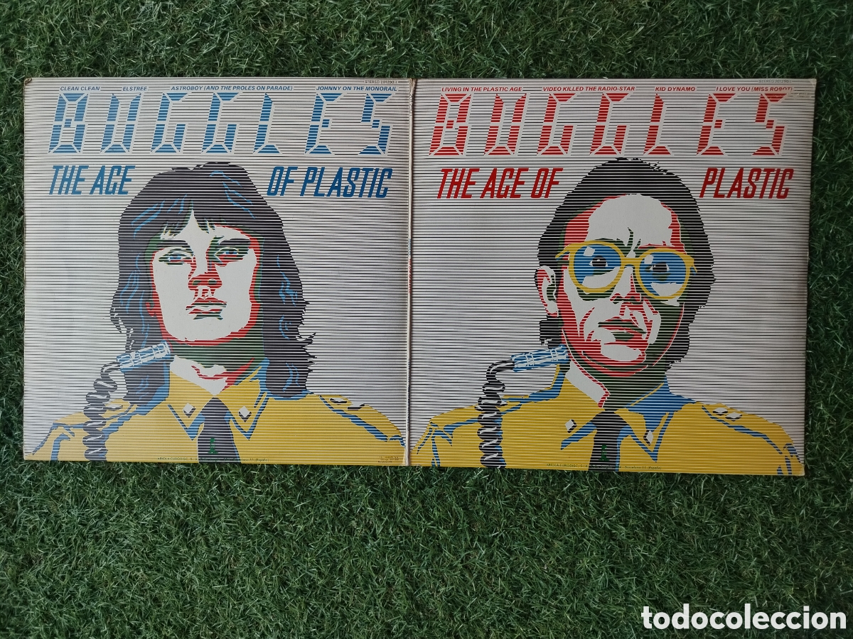 Discos de vinilo: Buggles LP The Age Of Plastic