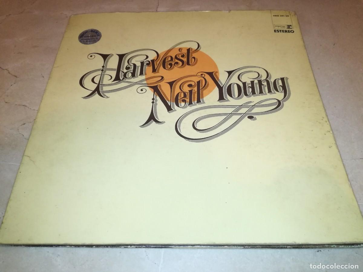Discos de vinilo: NEIL YOUNG-HARVEST-GATEFOLD-CONTIENE ENCARTE-ORIGINAL ESPA&Ntilde;OL 1972