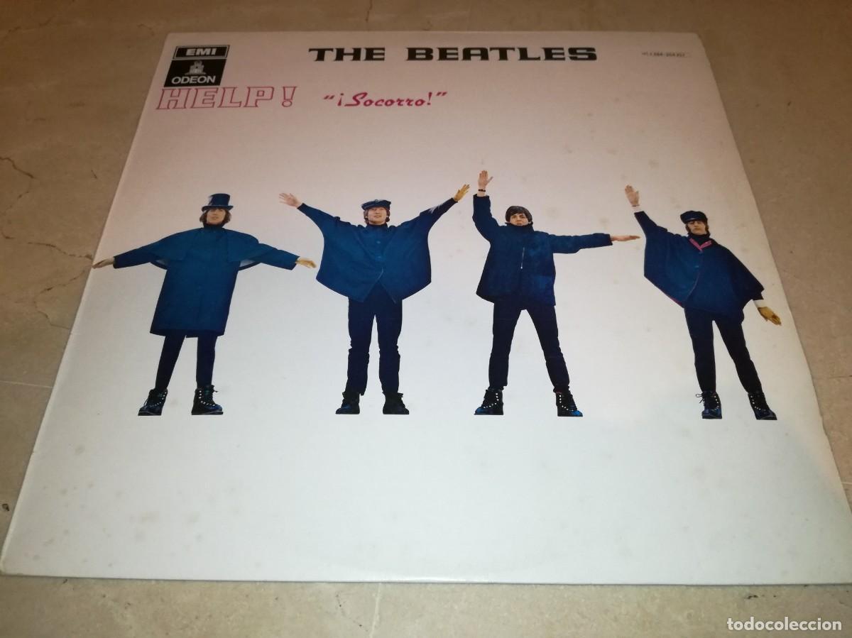 Discos de vinilo: THE BEATLES-HELP!-&iexcl;SOCORRO!-EDICION ESPA&Ntilde;OLA-VINILO EN MUY BUEN ESTADO