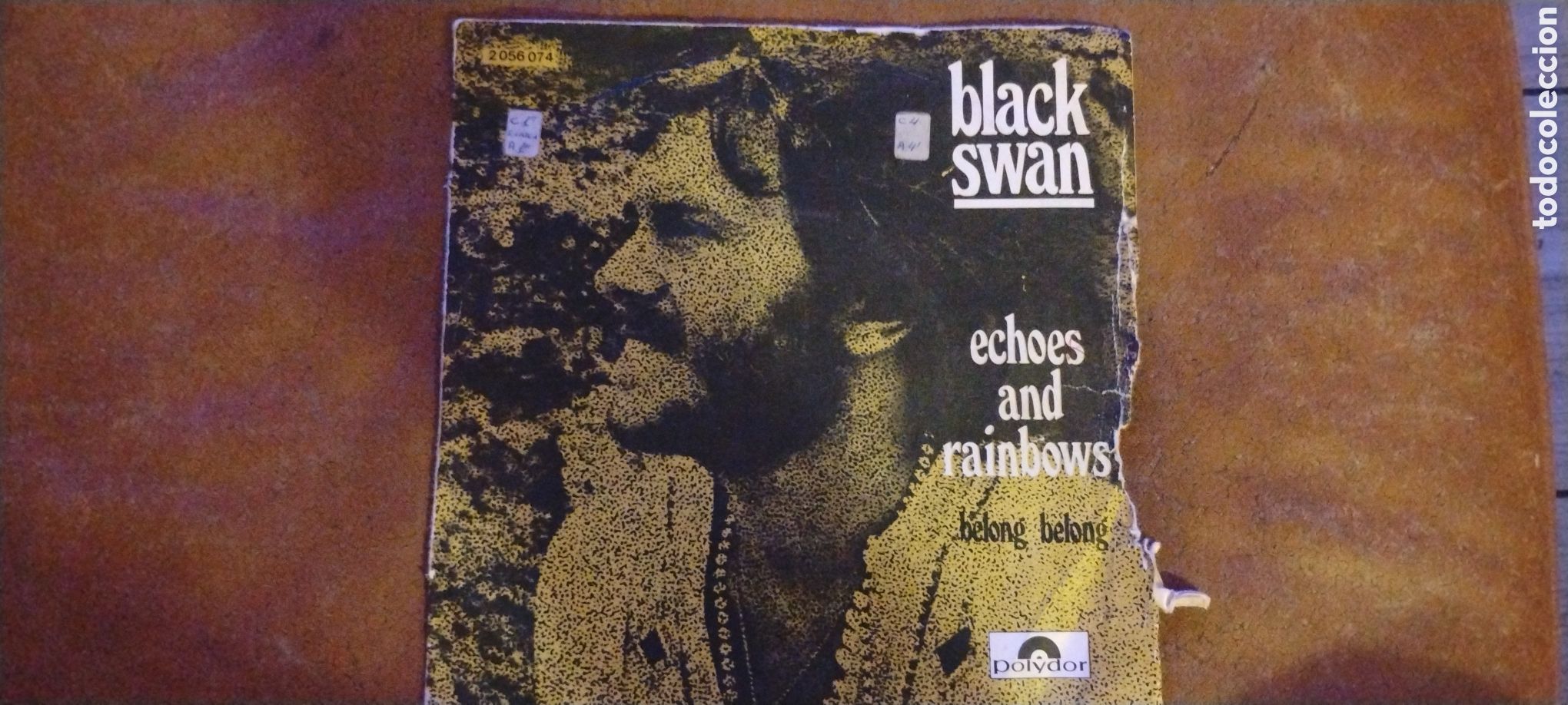 Discos de vinilo: BLACK SWAN-ECHOES AND RAINBOWS-SINGLE-POLYDOR/FRANCE-LE