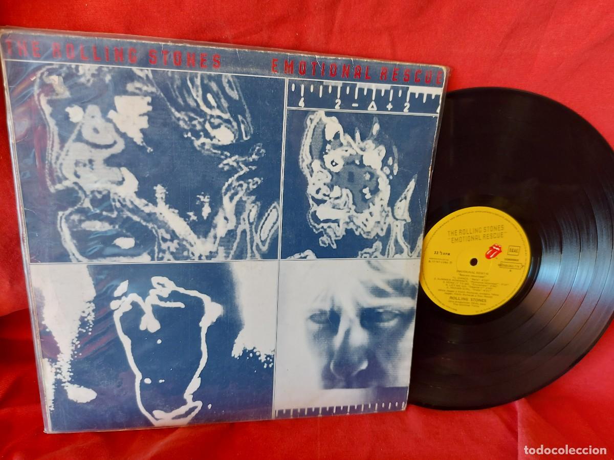 Discos de vinilo: LP , THE ROLLING STONES EMOTIONAL RESCUE ,( PEDIDOS MINIMOS 10 &euro; ) , CAJA N.&ordm; 2 - LP