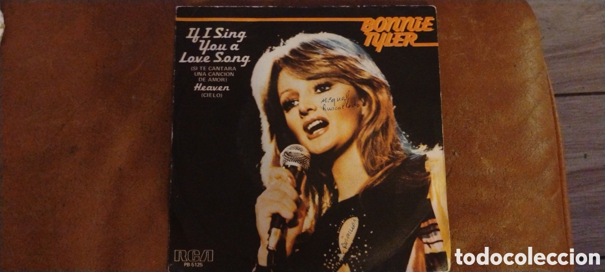 Discos de vinilo: BONNIE TYLER-IF I SING YOU A LOVE SONG-SINGLE-RCA/SPAIN-LE