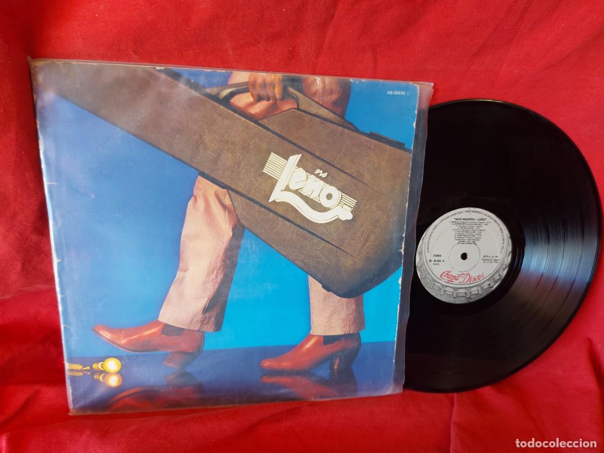 Discos de vinilo: LP LE&Ntilde;O M&Agrave;S MADERA 1980 PEDIDOS MINIMOS 10 &euro; ) CAJA N.&ordm; 2 - LP