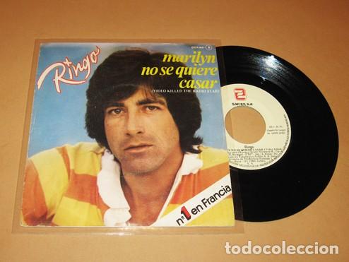 Discos de vinilo: RINGO - THE VIDEO KILLED THE RADIO STAR (THE BUGGLES) CANTADA EN ESPA&Ntilde;OL - SINGLE - 1980
