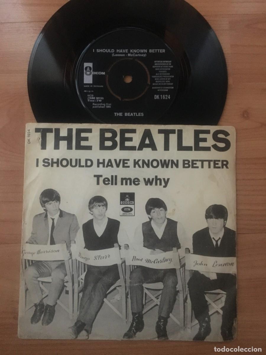 Discos de vinilo: THE BEATLES &rdquo;I should have known better&rdquo; 1964