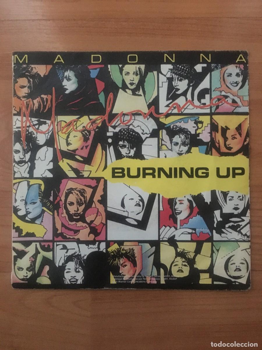 Discos de vinilo: MADONNA &rdquo;Burning Up&rdquo; 1983 - Foto 2