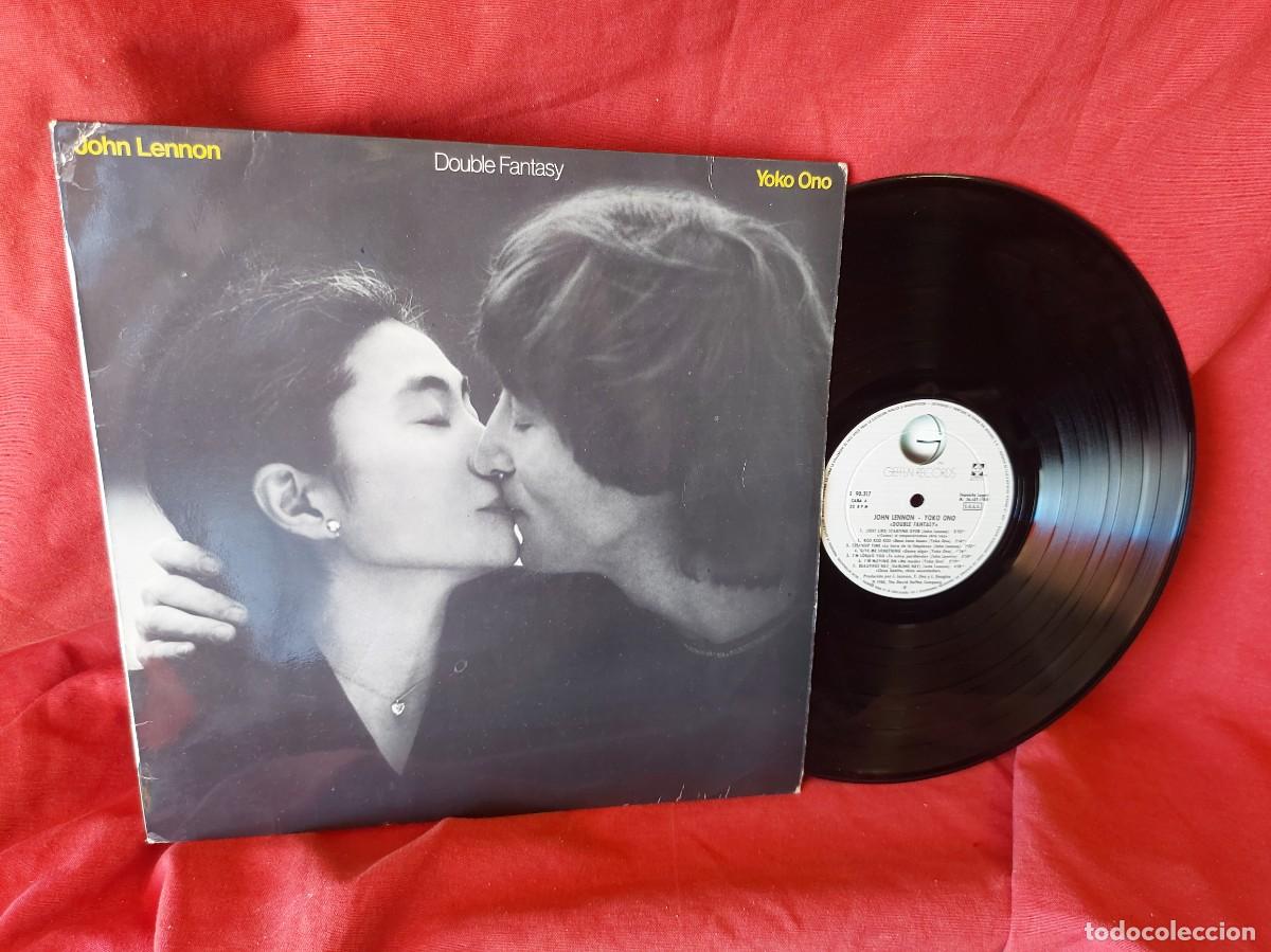 Discos de vinilo: LP JOHN LENNON Y YOKO ONO 1980 ESPA&Ntilde;A ( PEDIDOS MINIMOS 10 &euro; ) CAJA N.&ordm; 2 - LP