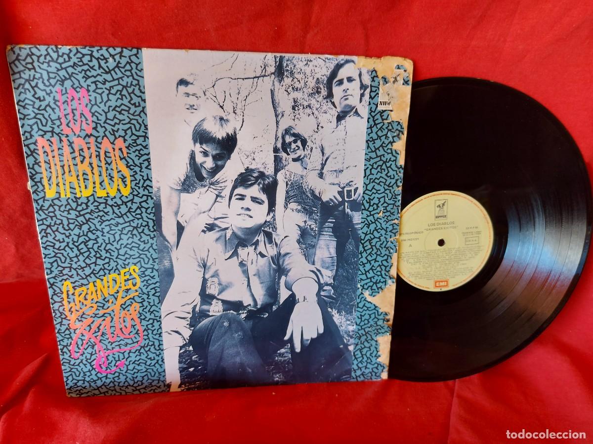 Discos de vinilo: LP LOS DIABLOS GRANDES &Eacute;XITOS 1989 ( PEDIDOS MINIMOS 10 &euro; ) CAJA N.&ordm; 2 - LP
