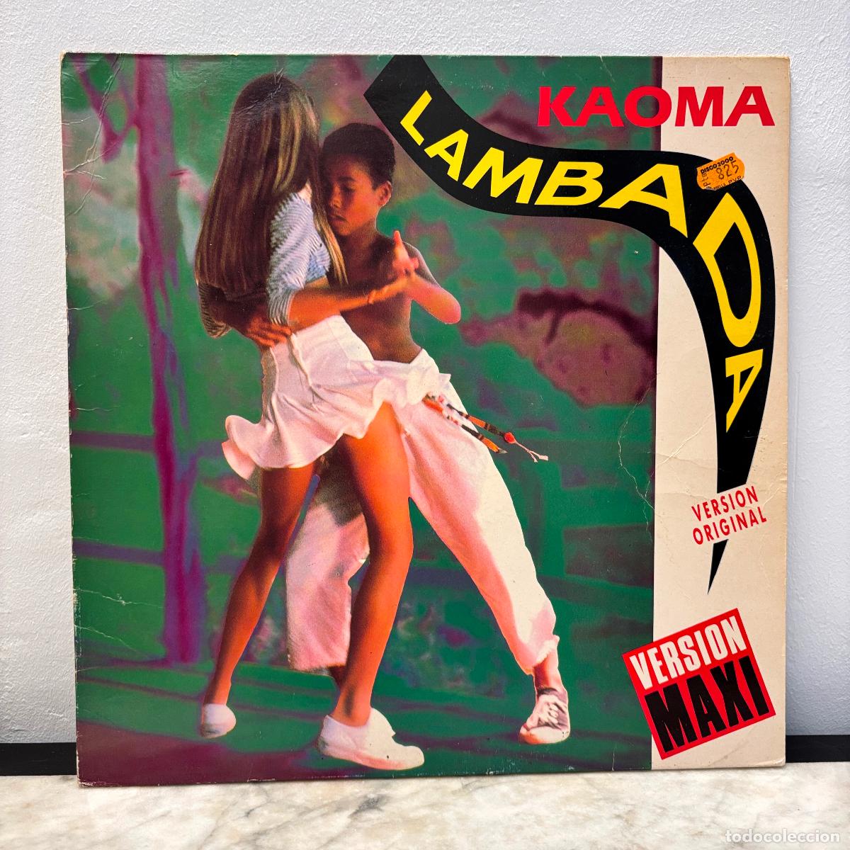 Discos de vinilo: Lambada. Kaoma. Versi&oacute;n Maxi. PEDIDO M&Iacute;NIMO 5&euro;