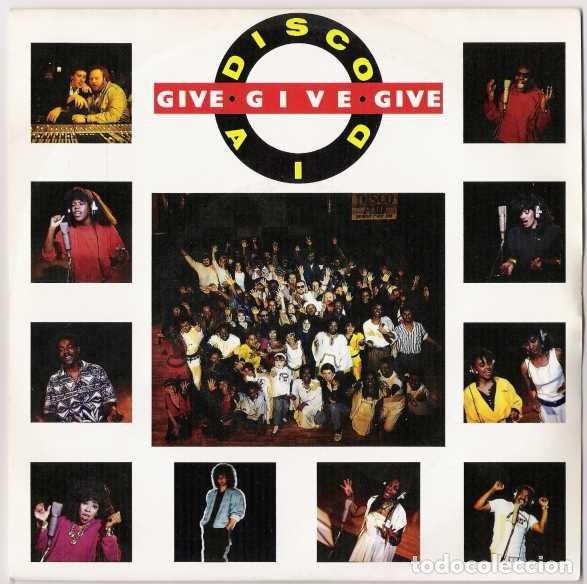 Discos de vinilo: Disco Aid &ndash; Give, Give, Give - Foto 1
