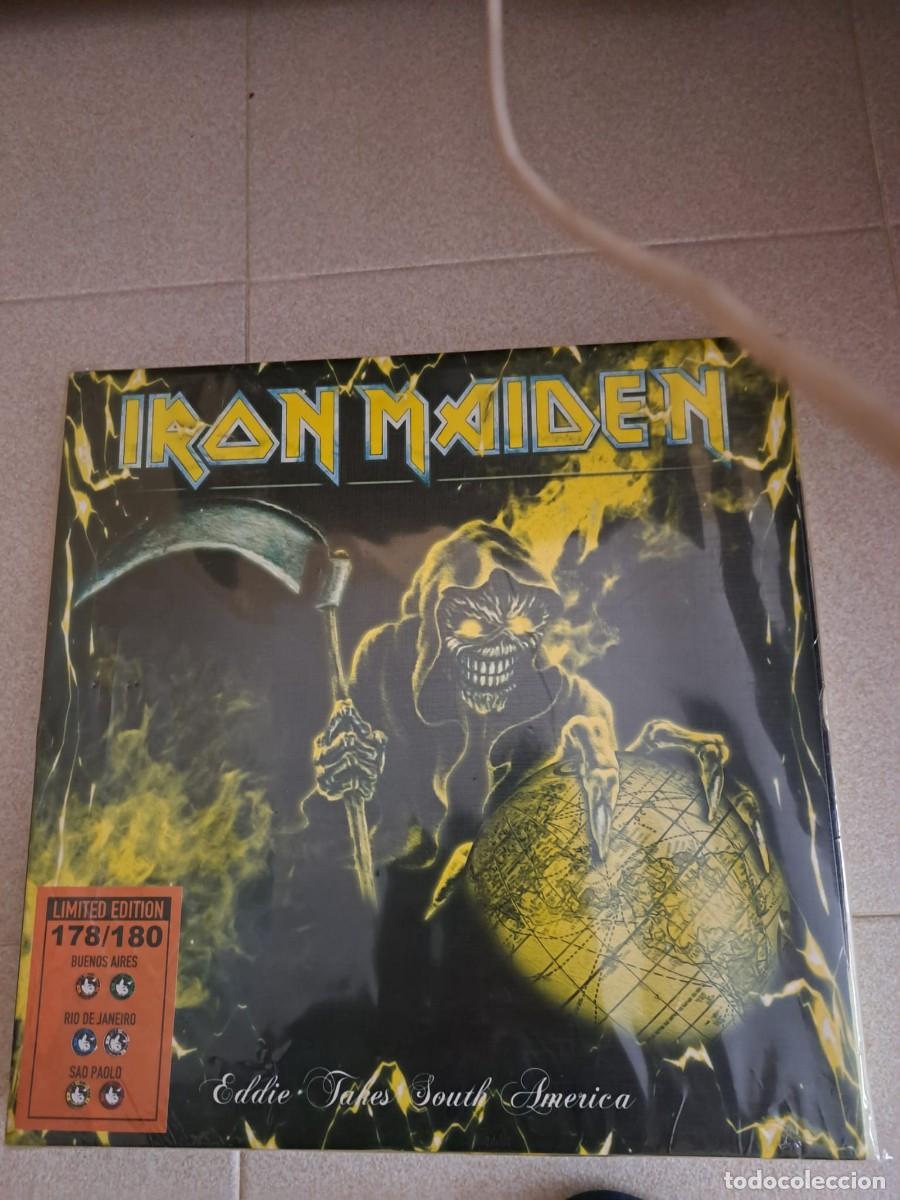 Discos de vinilo: IRON MAIDEN - EDDIE TAKES SOUTH AMERICA - DANCE OF THE DEATH - 6 LP - VINILO A COLOR