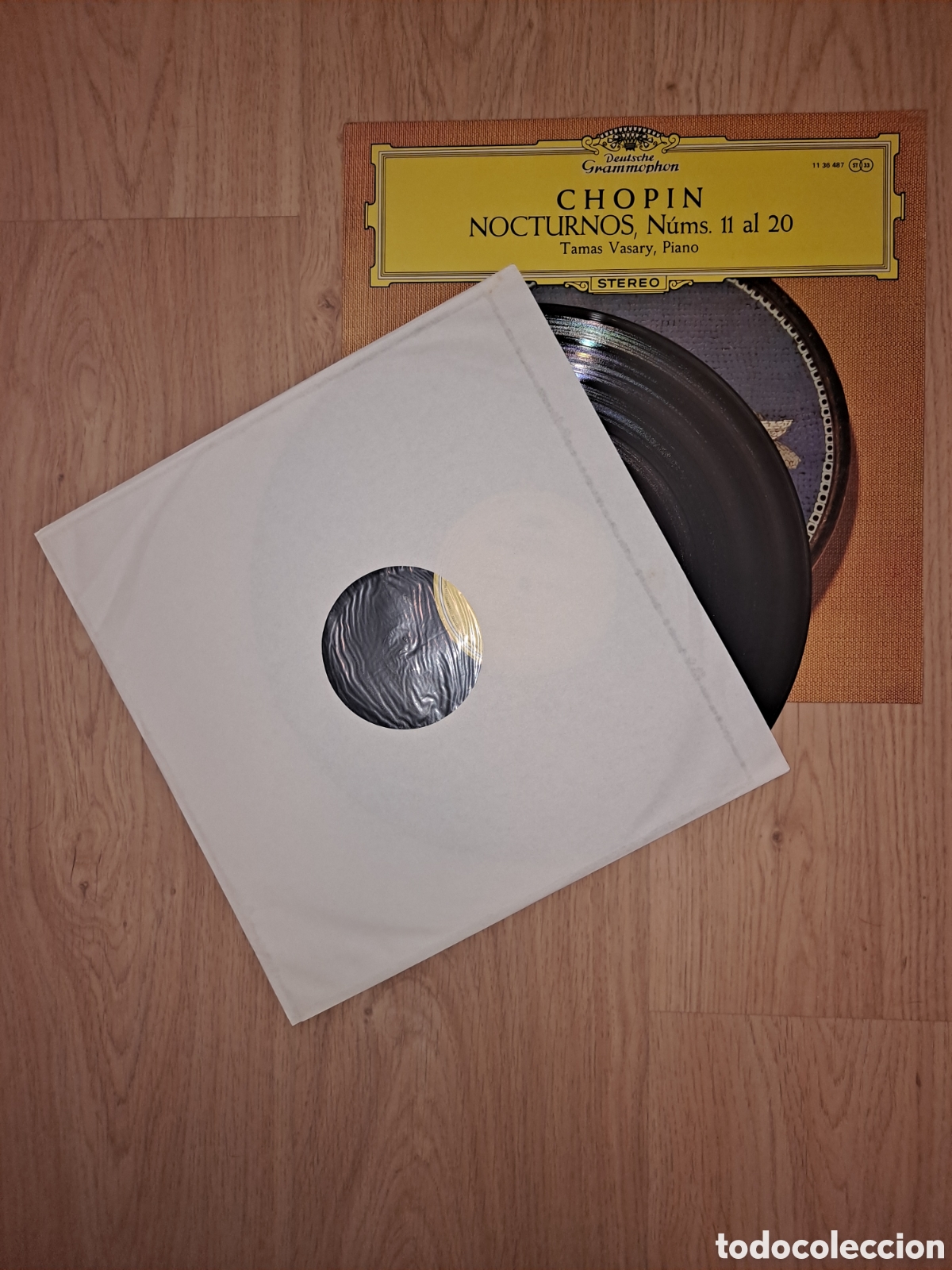 Discos de vinilo: Vinilo LP Chopin Nocturnos - Tamas Vasary