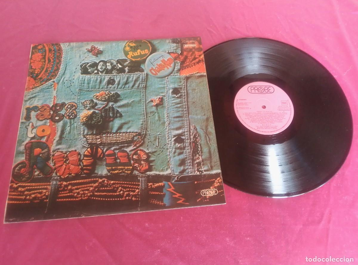 Vinyl records: RAGS TO RUFUS RUFUS 1974 LP L31 3