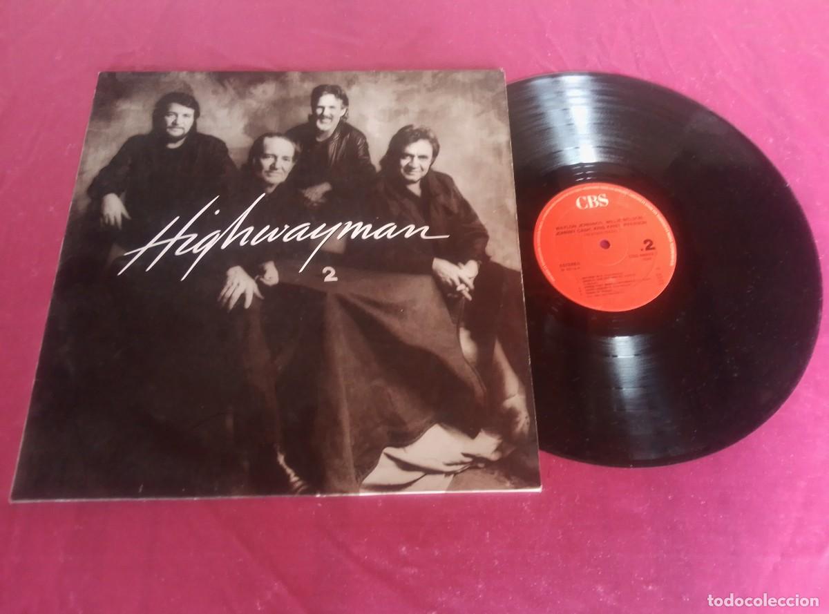 Discos de vinilo: WAYLON JENNINGS WILLIE NELSON JOHNNY CASH KRIS KRIST OFFERSON 1990 LP L31 3