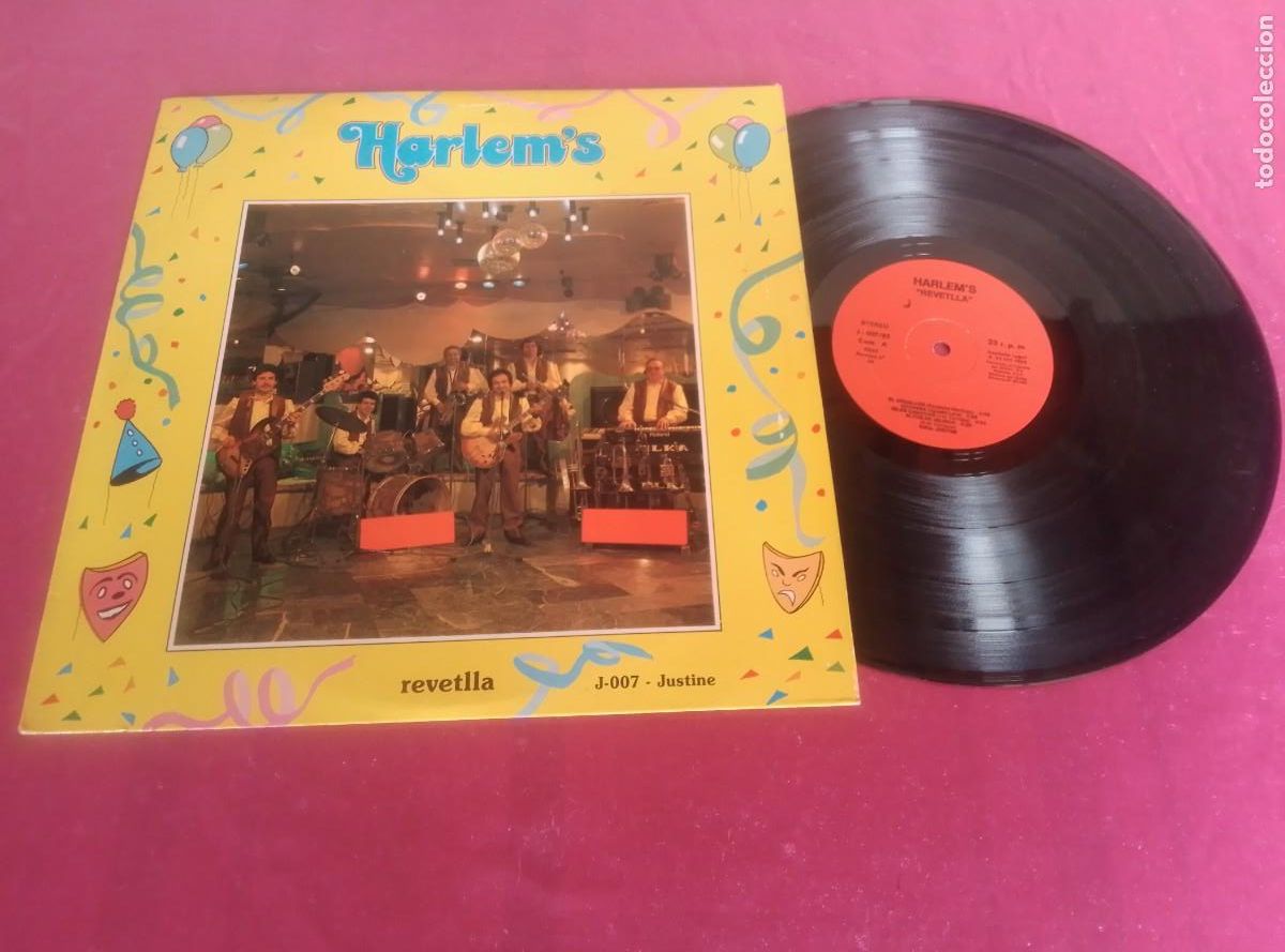 Discos de vinilo: HARLEM REVETLLA 1985 EL MEDALLON LP L31 3