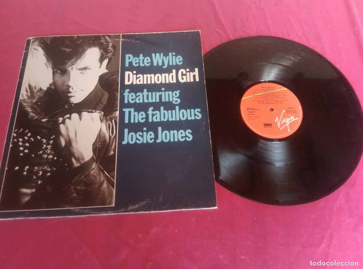 Discos de vinilo: PETE WYLIE DIAMOND GIRL FEATURING THE FABULOUS JOSIE JONES LP L31 3
