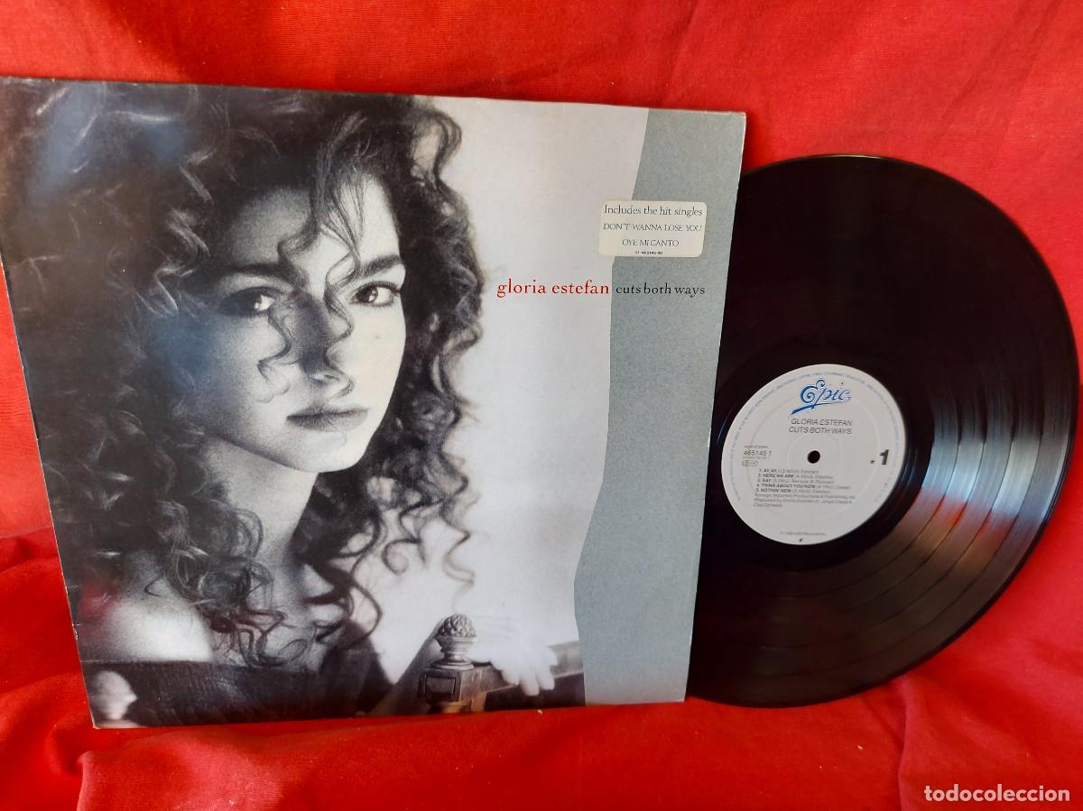 Discos de vinilo: LP GLORIA ESTEFAN CUTS BOTH WAYS 1989 ( PEDIDOS MINIMOS 10 &euro; ) CAJA N.&ordm; 2 - LP