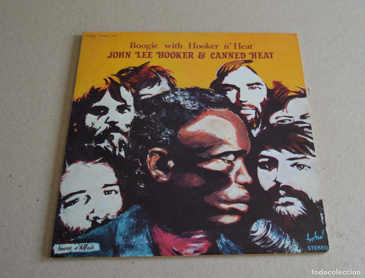 Discos de vinilo: JOHN LEE HOOKER & CANNED HEAT - BOOGIE WITH HOOKER N' HEAT (2LP)