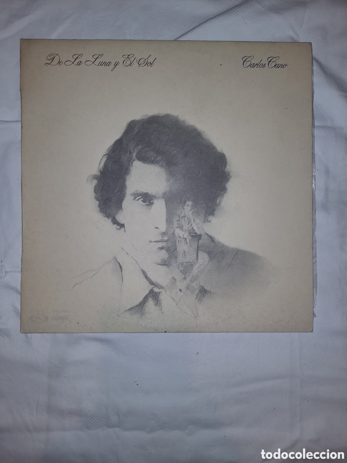 Discos de vinilo: Vinilo LP De La Luna y El Sol Carlos Cano