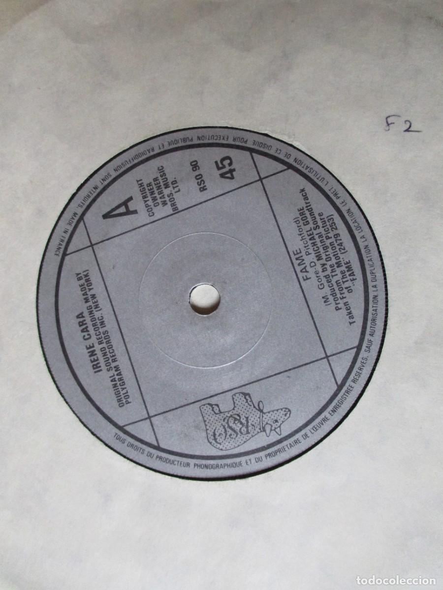 Discos de vinilo: IRENE CARA - FAME SINGLE