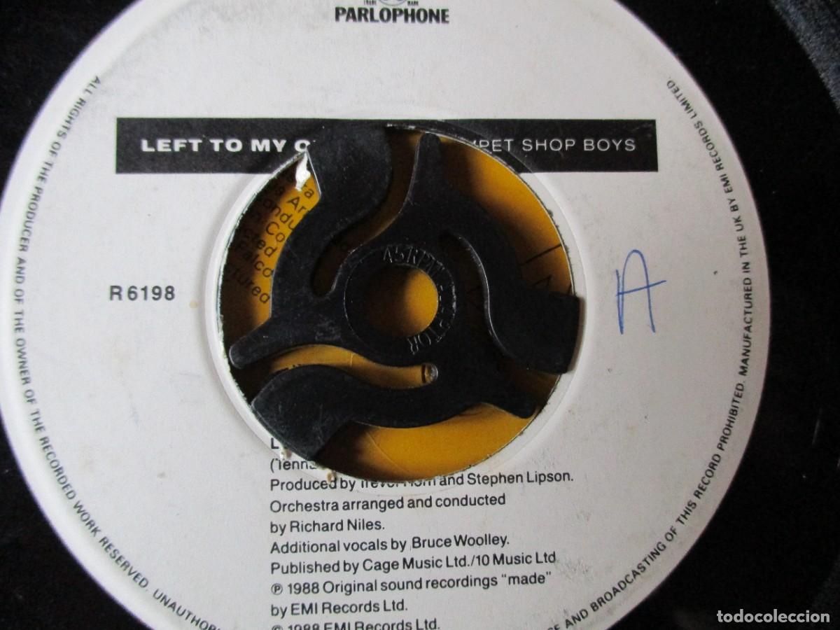 Discos de vinilo: PET SHOP BOYS - LEFT TO MY OWN DEVICES