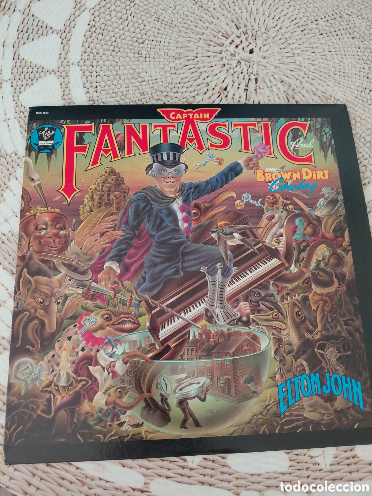 Disques de vinyle: Elton John: &rdquo;Captain Fantastic and the Brown Dirt Cowboy&rdquo; (1975)