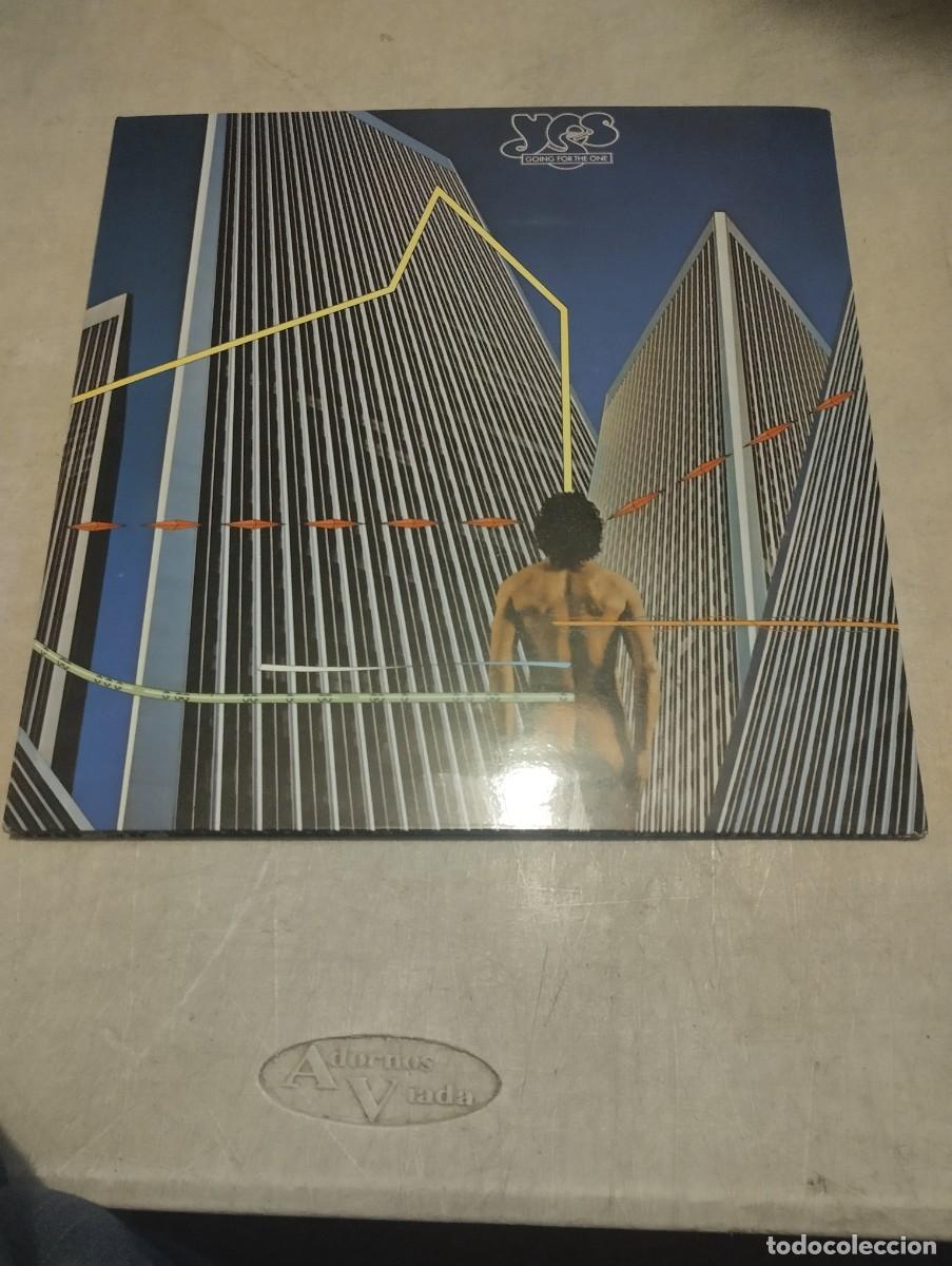 Discos de vinilo: YES LP GOING FOR THE ONE ESP.1977 INSERT LETRAS PORTADA ABIERTA