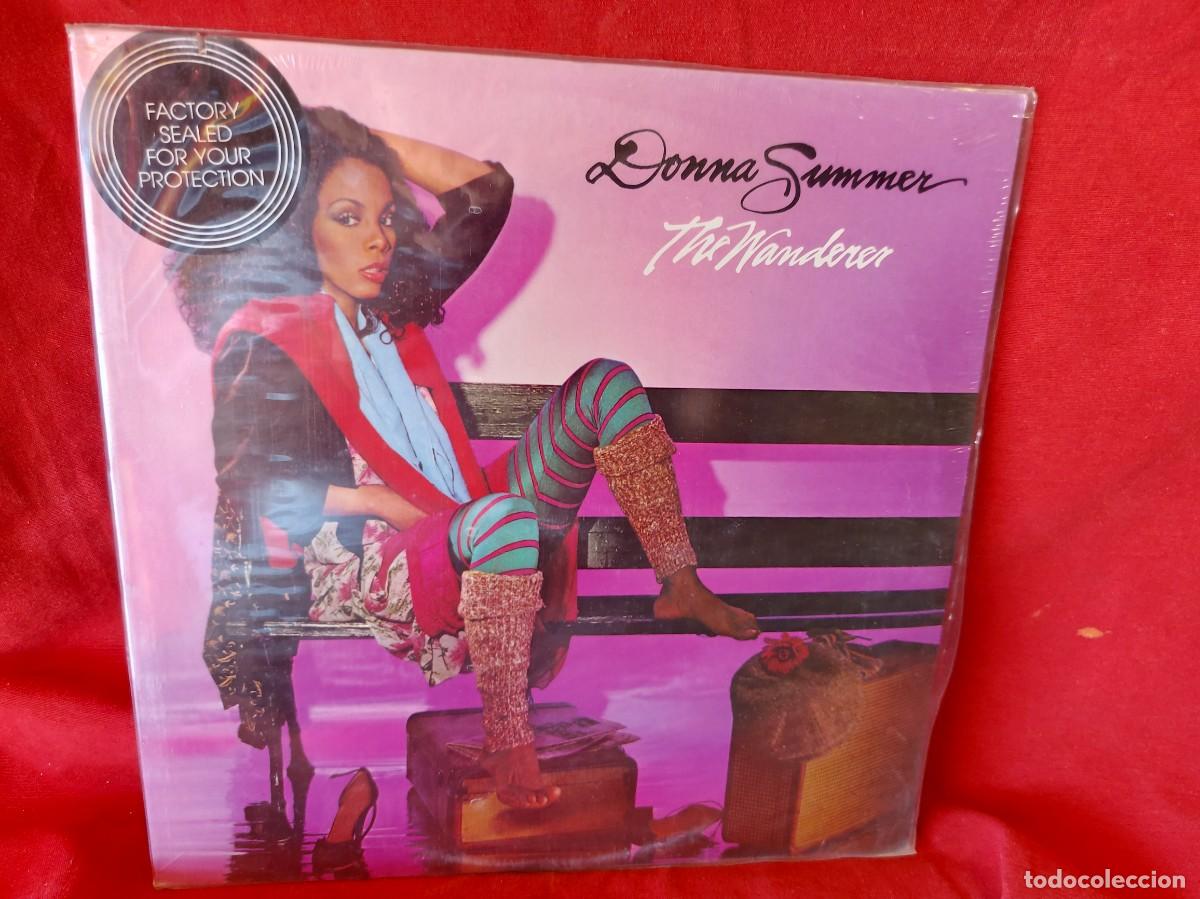 Discos de vinilo: LP - DONNA SUMMER THE WANDERER 1980 ( EST&Aacute; PRECINTADO ) ( PEDIDOS MINIMOS 10 &euro; ) CAJA N.&ordm; 2 - LP