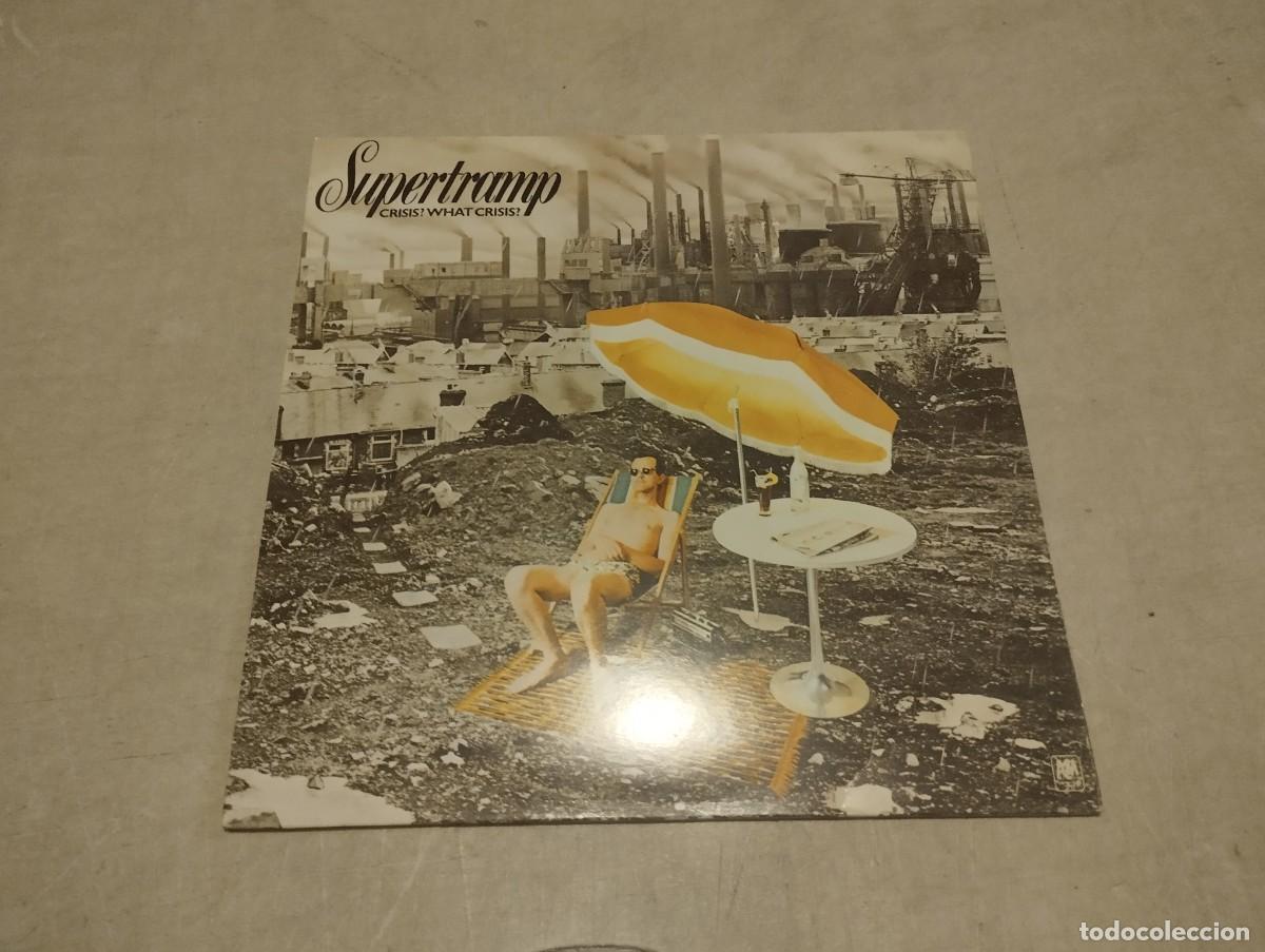 Discos de vinilo: SUPERTRAMP LP CRISSIS WHAT CRISSIS