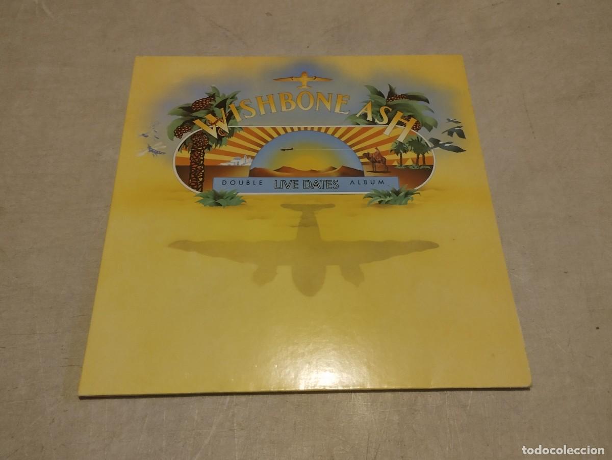 Discos de vinilo: WISHBONE ASH DOBLE LP LIVE DATES GER.1977 PORTADA ABIERTA