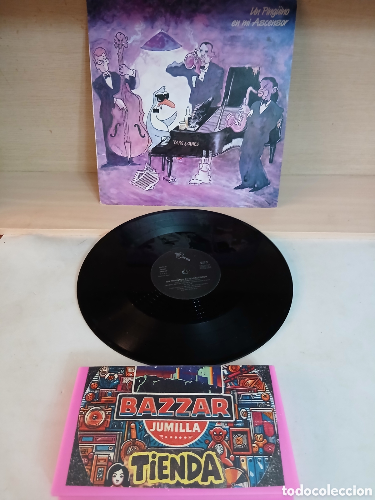 Discos de vinilo: Vinilo lp un pinguino en mi ascensor.