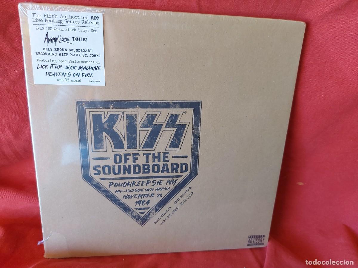 Discos de vinilo: LP KISS OFF THE SOUNDBOARD ,LIVE IN 1984( EST&Aacute; PRECINTADO ) ( PEDIDOS MINIMOS 10 &euro; ) CAJA N.&ordm; 2 - LP